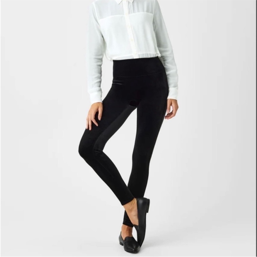 Spanx Velvet Leggings